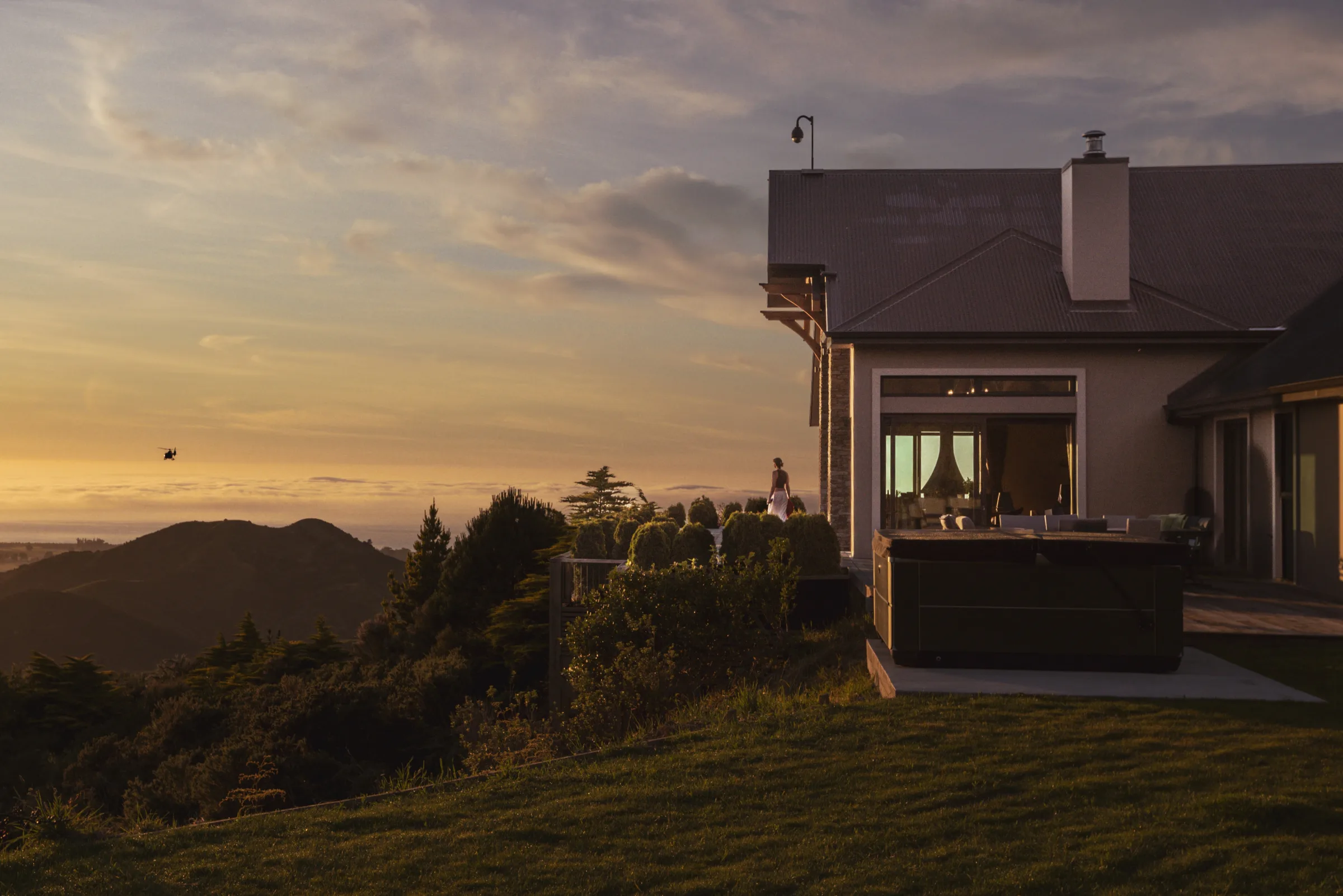 Ata Rangi Lodge above the Kaikōura coast